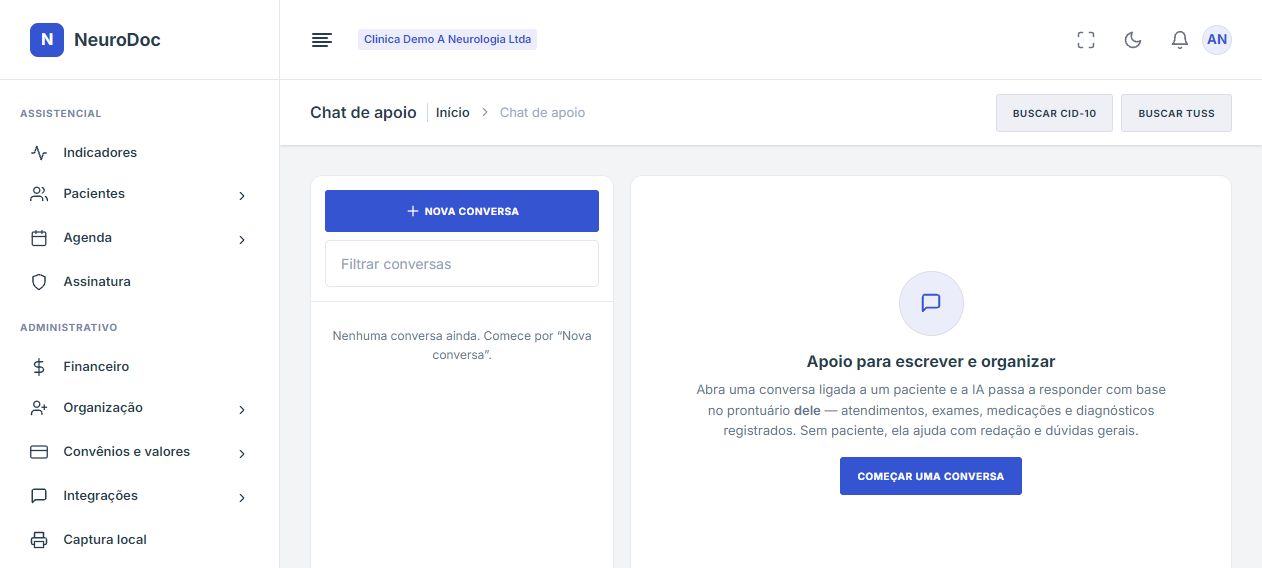 Nova conversa